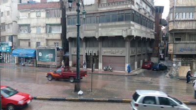 الأمطار الغزيرة تضرب محافظة دمياط | فيديو وصور