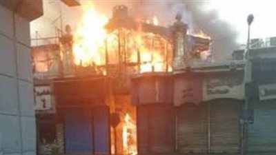 اندلاع حريق في مصنع للمراتب ومنازل بقفط دون إصابات بشرية في قنا