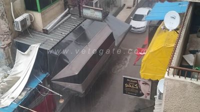 بورسعيد تحت حصار الأمطار الرعدية | فيديو وصور