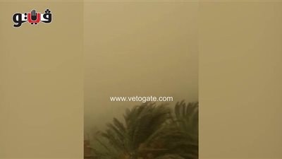 العواصف الترابية تحجب الرؤية بسوهاج | فيديو وصور