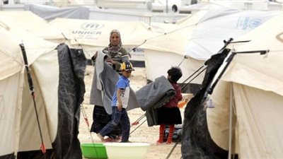 إجلاء 200 سوري من أغوار الأردن بسبب الطقس السيء