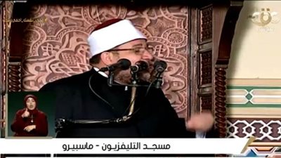 نقل شعائر صلاة الجمعة من مسجد ماسبيرو بحضور وزير الأوقاف