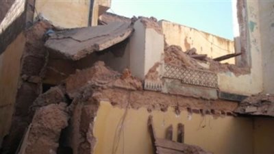 انهيار جزئي لـ 3 منازل في الدقهلية بسبب الطقس السيئ والأمطار