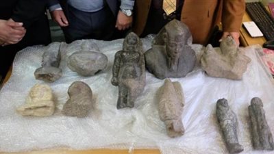 إحباط تهريب قطع فنية وأثرية داخل رسالة قادمة من إحدى الدول الأجنبية