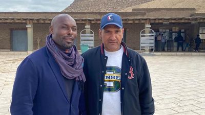 جيمي جان لويس من الأهرامات: حققت حلم حياتي بدخول الهرم الأكبر