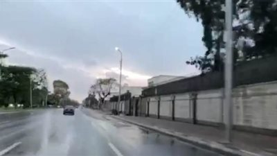 سيولة مرورية بصلاح سالم بعد توقف الأمطار | فيديو