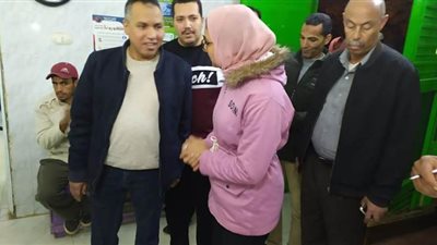 نائب محافظ الوادي الجديد تتابع جاهزية مستشفى الداخلة بعد موجة الطقس السيئ | صور