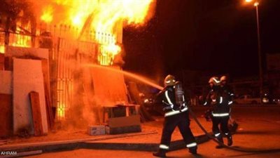 تحريات المباحث في حريق ناد صحي بالنزهة تؤكد فقدان 