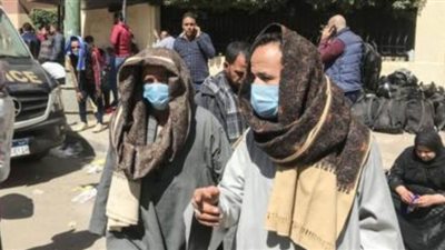 حملة طرق أبواب للتوعية من فيروس كورونا في كفر الشيخ