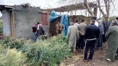 مصرع مسن وزوجته بسبب الأمطار فى المنوفية