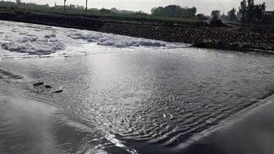 انهيار جسر ترابي وغرق أراضٍ ومنازل في الشرقية | فيديو وصور