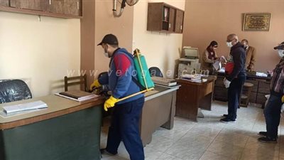 وكيل الشباب ورياضة بالدقهلية يتابع الإجراءات الاحترازية لمواجهة فيروس كورونا