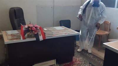 بدء تعقيم المصالح الحكومية ببئر العبد شمال سيناء | صور