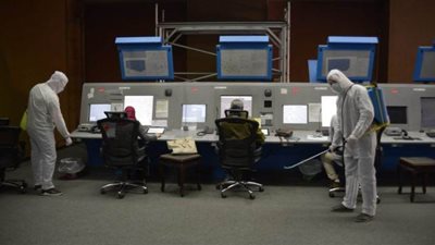 تعقيم سلطة الطيران والملاحة الجوية لمواجهة كورونا