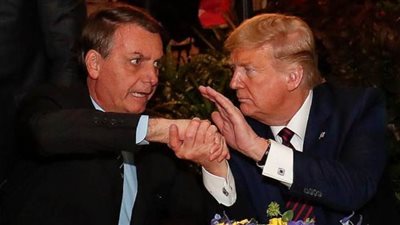 إصابة 3 برازيليين بفيروس كورونا بعد المشاركة في لقاء ترامب