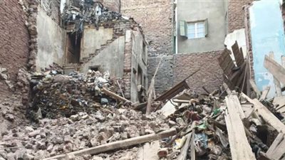 إنقاذ 7 أشخاص من أسرة واحدة بحادث انهيار منزل في البدرشين