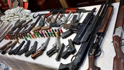 ضبط 1041 قطعة سلاح.. وتنفيذ 459 ألف حكم قضائي خلال أسبوع