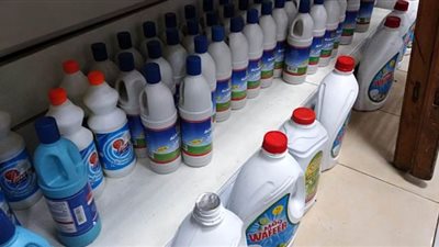 ضبط مطهرات وكمامات في الإسكندرية مجهولة المصدر