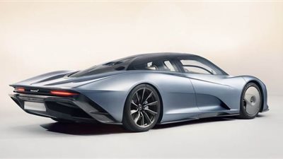 الاحتفاظ بالانسيابية فى تصميم سيارة مكلارين  سبيدتيل