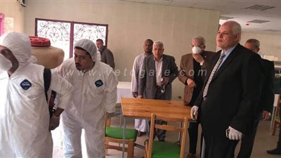 القليوبية تشن حملات تطهير المدارس والمنشآت الحكومية ببنها