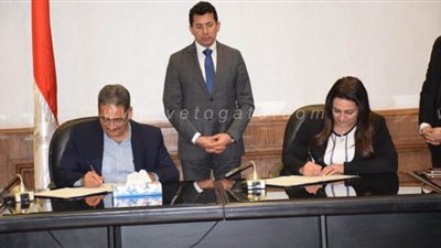 وزير الرياضة يشهد اتفاقية تعاون بين اتحاد الألعاب الإلكترونية وشركة قواعد بيانات