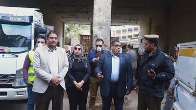 حملة لتطهير أسواق الجملة للخضار والفاكهة في المنصورة | صور