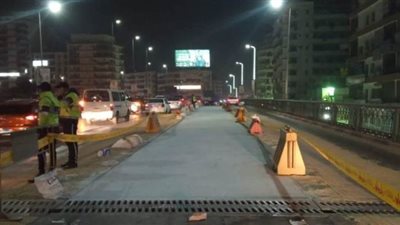 غلق جزئي لكوبري الجيزة المعدني لمدة 4 أيام للصيانة