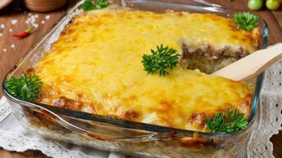 طريقة عمل مكرونة باللحمة المفرومة والجبنة في 25 دقيقة