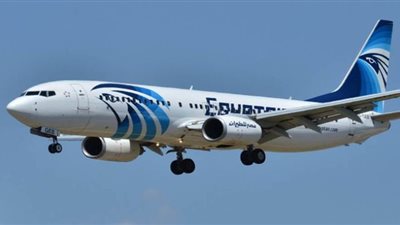 تفاصيل الرحلة الأخيرة لمصر للطيران قبل توقف حركة الملاحة الجوية