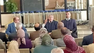 رئيس المصرية للمطارات يتفقد أعمال تطوير مطار بورسعيد