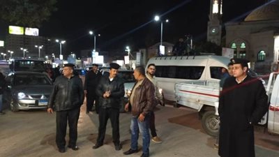 حملة أمنية بالغربية لتنفيذ قرار غلق المقاهي والمطاعم والمحلات | صور