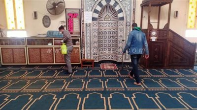 حملة شبابية لتعقيم المساجد والكنائس في العجمي | صور