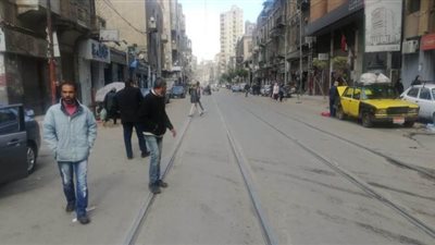 محافظ الإسكندرية يخلي سوق الحمام والجمعة| صور