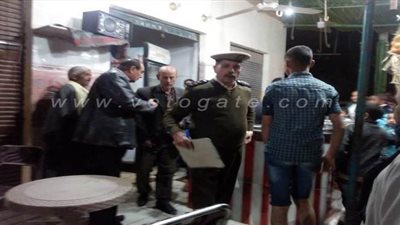 حملات مكثفة لإغلاق المقاهي والمحال التجارية ببني سويف | صور