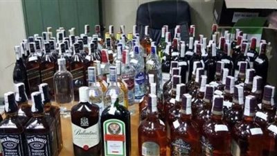 حماية المستهلك: ضبط كميات كبيرة من الكحول والمنظفات مجهولة المصدر بالمحافظات