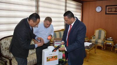 توفير 150 ماكينة رش للتطهير والتعقيم لمواجهة فيروس كورونا بالدقهلية