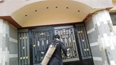 لمواجهة كورونا.. تعقيم وتطهير المنشآت الحكومية ودور العبادة ببني سويف | صور