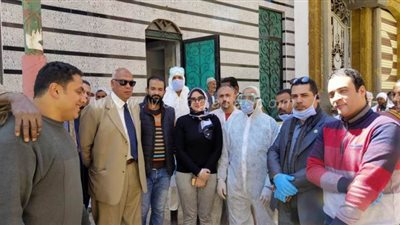 طوخ تدشن حملات مجانية للتطهير والتعقيم لمواجهة كورونا | صور