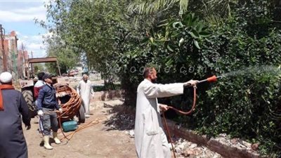 محافظ كفرالشيخ يوجه بتطهير جميع الشوارع والقرى