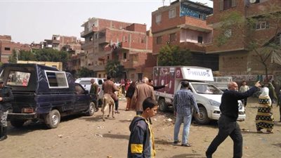 إخلاء السوق الأسبوعي بقرى طوخ بالقوة الجبرية