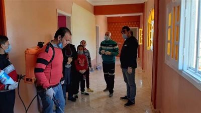 مبادرة شبابية لتطهير وتعقيم دار أيتام بالعريش | صور