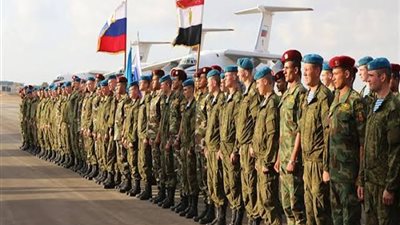 استمرار فعاليات التدريب المصري الروسي المشترك 