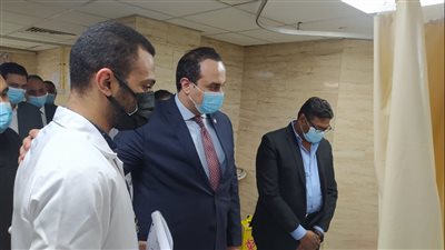 استعدادات التأمين الطبي لأهم حدث عالمي افتتاح طريق الكباش الأثري