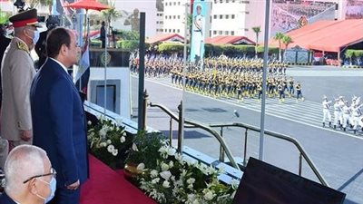 سلام الشهيد يزين حفل تخرج دفعات جديدة لطلاب الكليات والمعاهد العسكرية بحضور السيسي