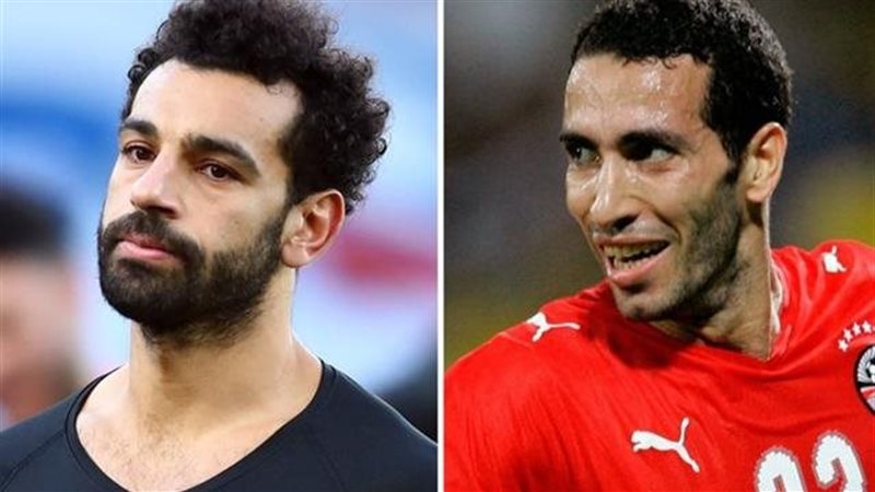 أبو تريكة ومحمد صلاح