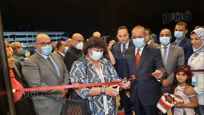 ١٥ صورة ترصد افتتاح وزيرة الثقافة لمعرض صنايعية مصر بالإسماعيلية