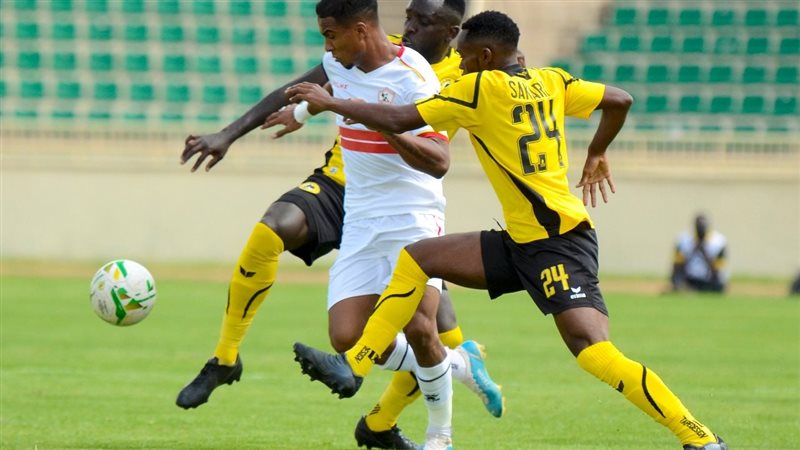 من مباراة الزمالك