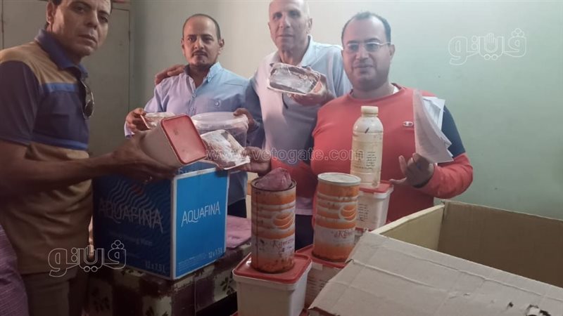 ضبط نصف طن جبن منتهي