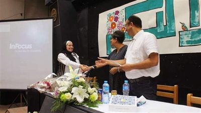 طلاب فنون جميلة حلوان يشاركون فى مهرجان مدينة زويل للعلوم 2021‪