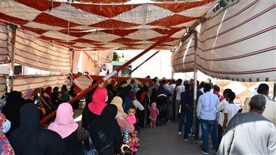 ٢٣ صورة ترصد اليوم الثالث لقافلة جامعة المنصورة في سفاجا 